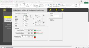 STÜTZE Durchstanzen ecke